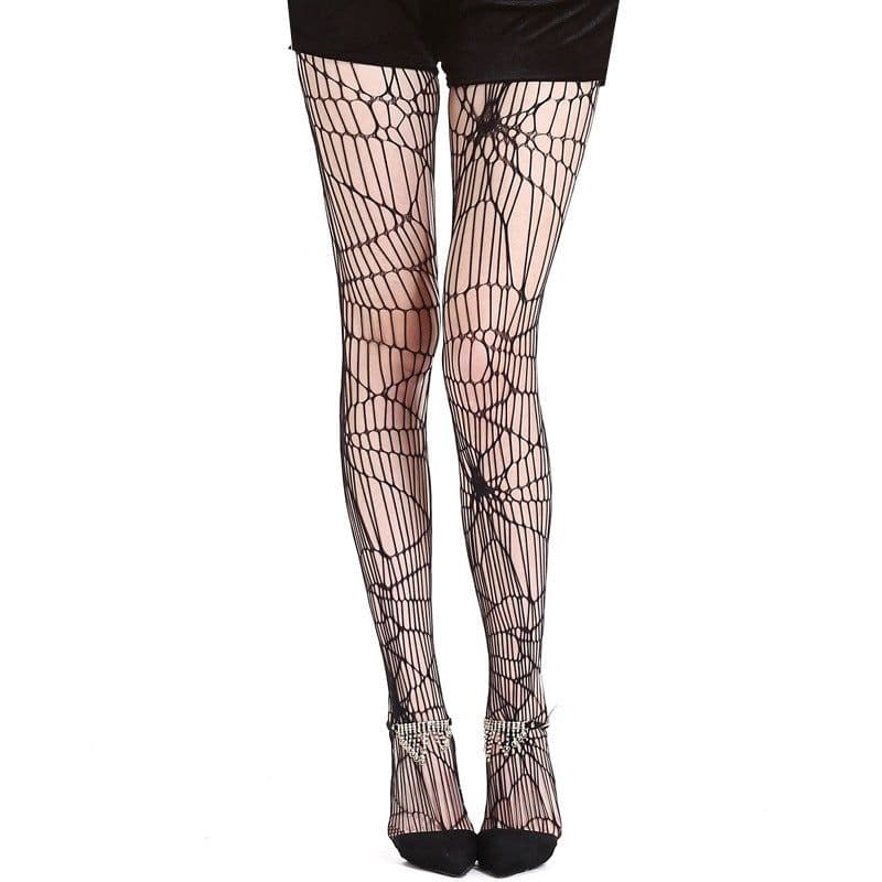 image-Halloween Socks Spider Pattern Pantyhose Socks Ghost Festival Socks