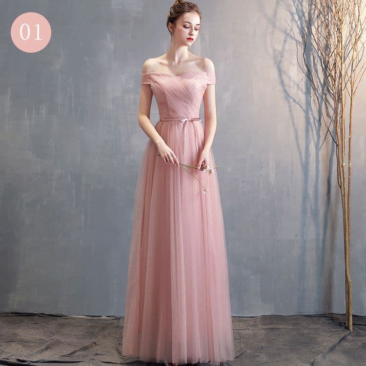 image-Ladies Fashion Long Simplek Evening Dress