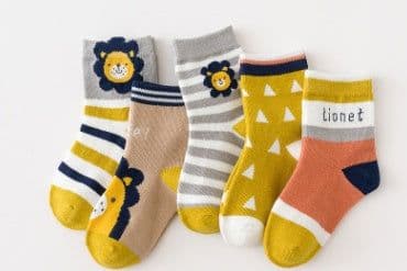 image-Children's Socks, Baby Tube Socks, Leisure Student Socks