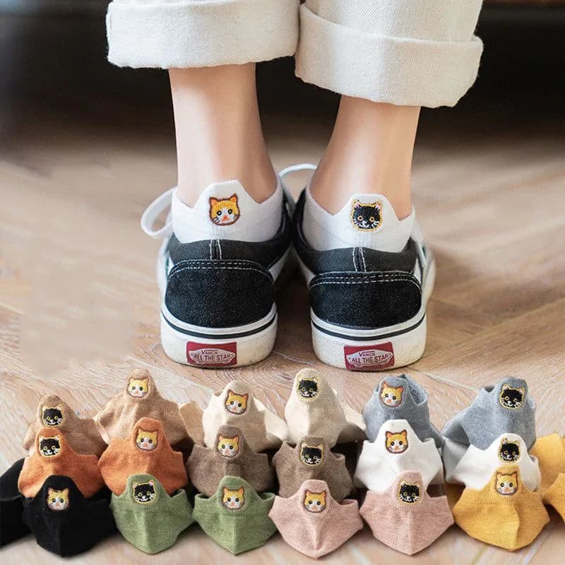 image-Shallow Mouth Lift Ear Low Socks Summer Boat Socks