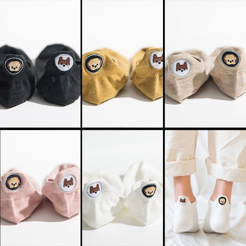 image-Shallow Mouth Lift Ear Low Socks Summer Boat Socks
