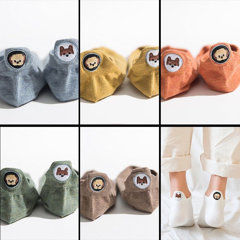 image-Shallow Mouth Lift Ear Low Socks Summer Boat Socks