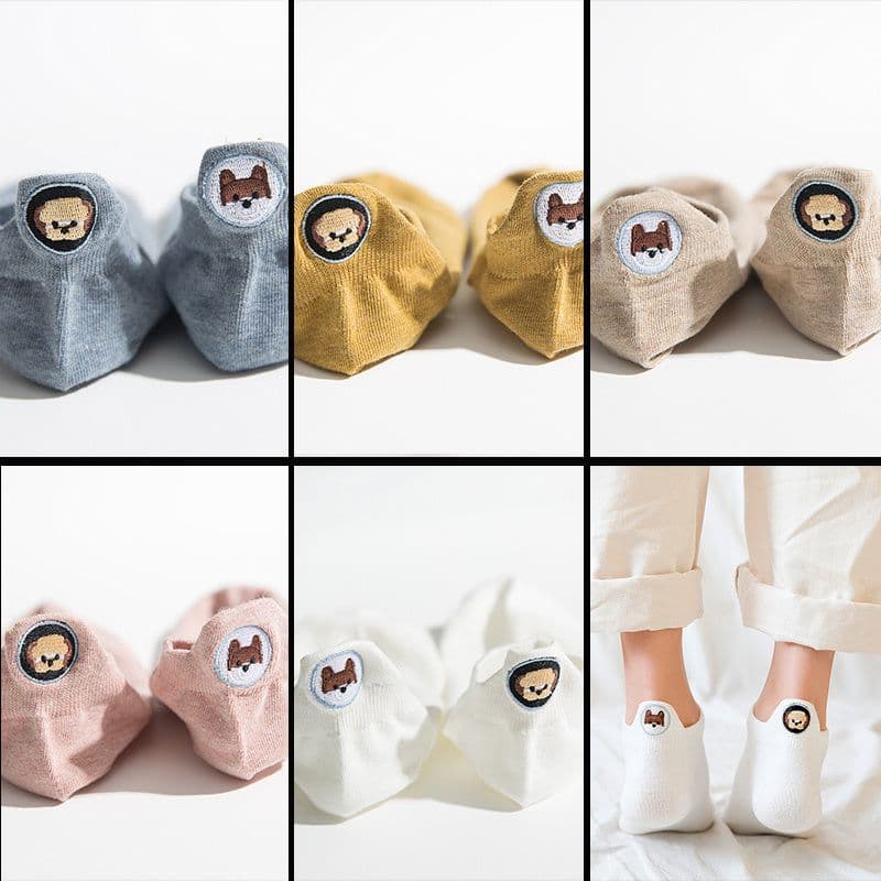 image-Shallow Mouth Lift Ear Low Socks Summer Boat Socks