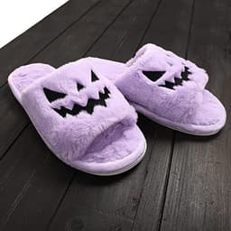 image-Halloween Women's Soft And Comfortable Plush Slippers Cosplay Shoes Furry Plush Slippers Kawaii Cute Shoes Home Slippers Halloween Dress Up Shoes