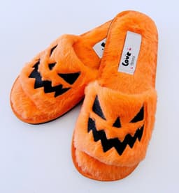 image-Halloween Women's Soft And Comfortable Plush Slippers Cosplay Shoes Furry Plush Slippers Kawaii Cute Shoes Home Slippers Halloween Dress Up Shoes
