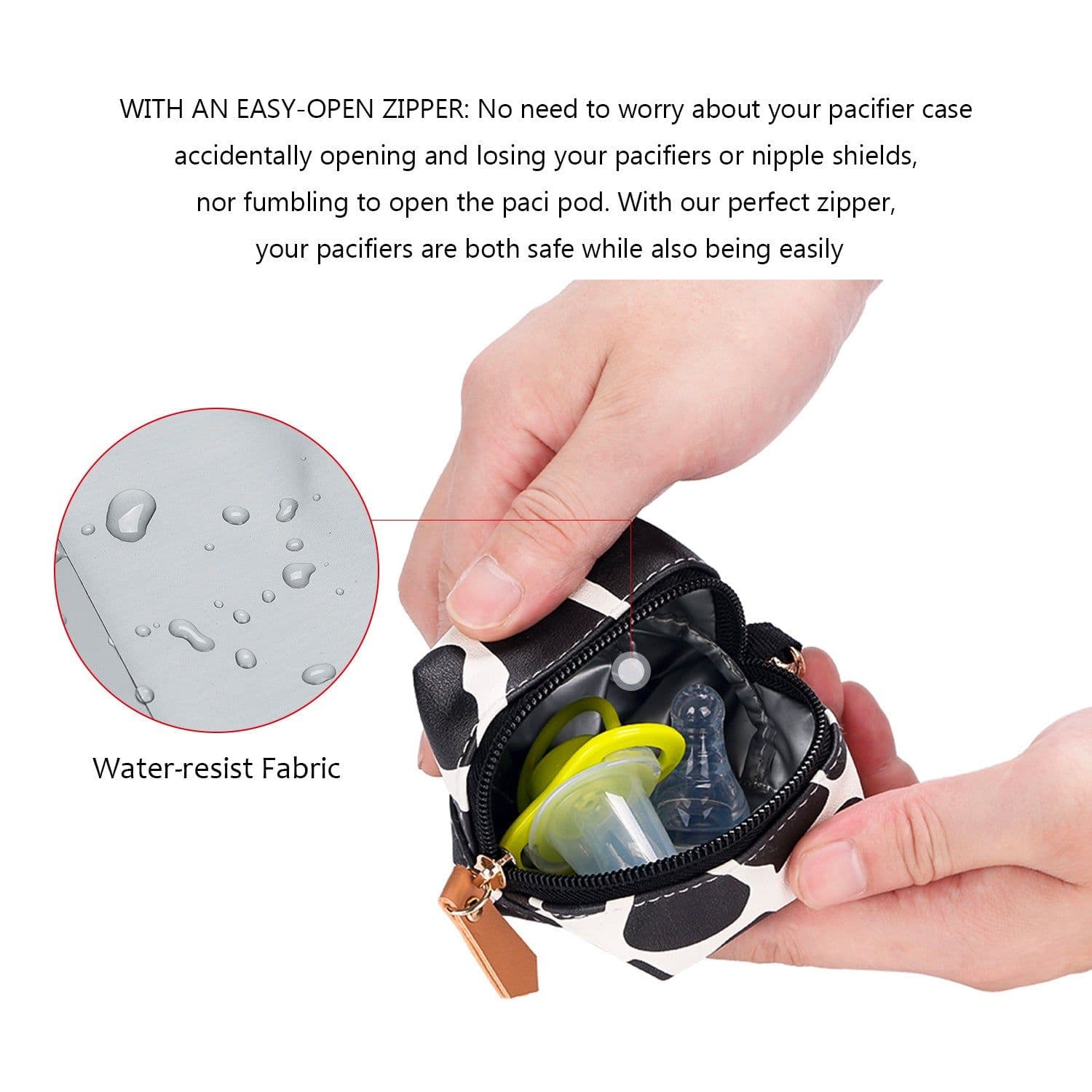 image-Baby Pacifier Holder Impervious Useful Pacifier Case For Infants Can Hang Mommy Bag Multifunctional Portable Pacifier Box