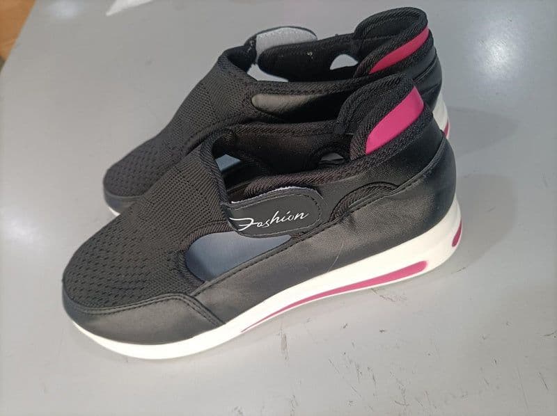 image-Women's Sneakers Summer New Ladies Casual Low Wedge Breathable Non-Slip Comfort Feamle Sport Shoes Mesh Shoes Fashion Style