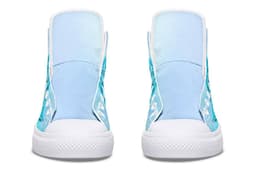 image-Fashion Print Couple High-Top Canvas Shoes