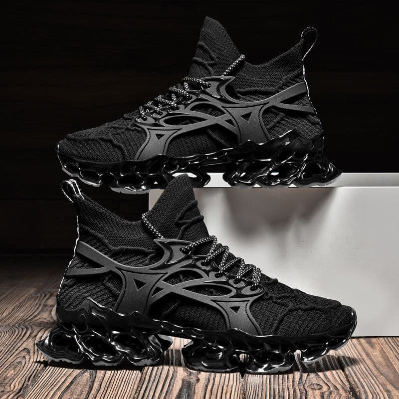 image-Trendy Men's Flyknit Mesh Casual Sneakers