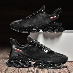 image-Trendy Men's Flyknit Mesh Casual Sneakers