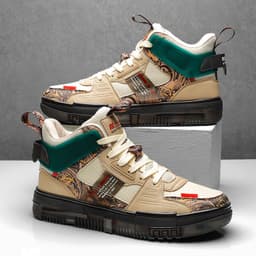 image-New Men's High Top Sports Shoes