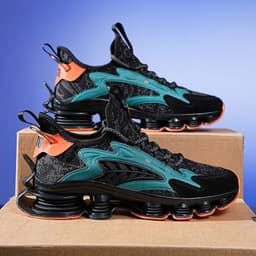 image-Large Size Breathable Casual Sneakers For Light Running
