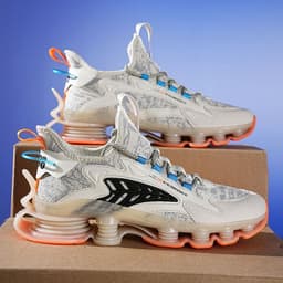 image-Large Size Breathable Casual Sneakers For Light Running