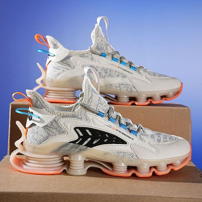 image-Large Size Breathable Casual Sneakers For Light Running
