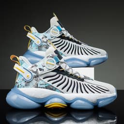 image-Sports And Leisure Men's Thick-soled High-rise Luminous Fashion Shoes