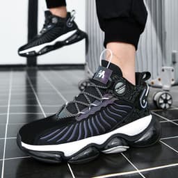 image-Sports And Leisure Men's Thick-soled High-rise Luminous Fashion Shoes