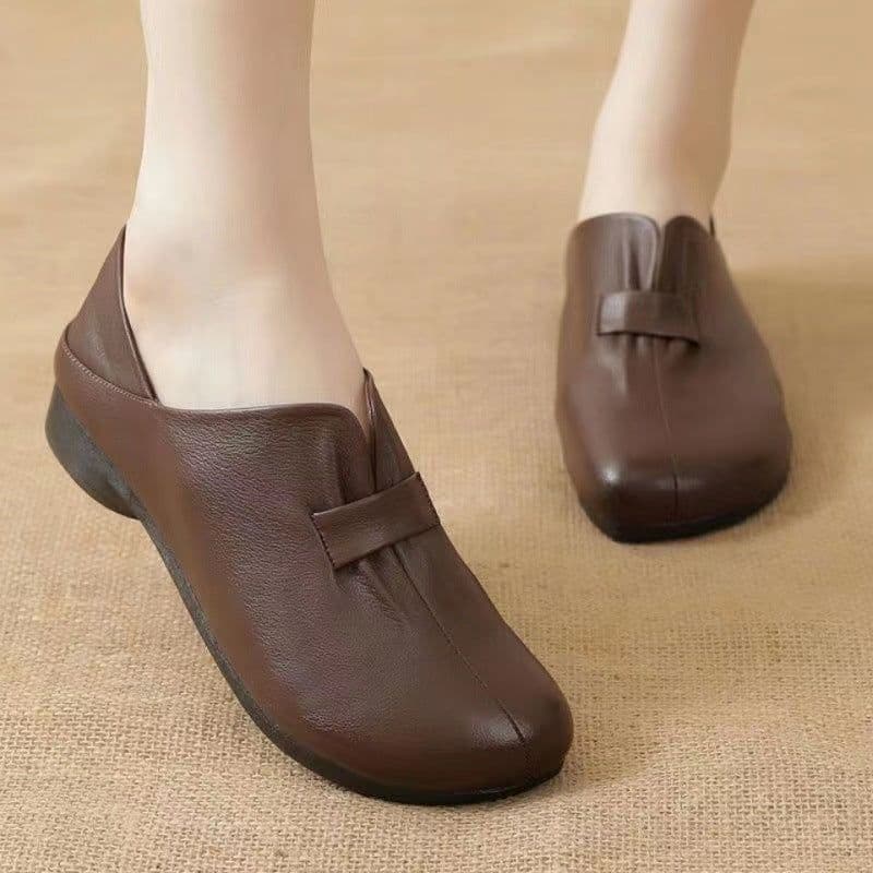 image-Women's Casual Fashion Solid Color Flat Shoes