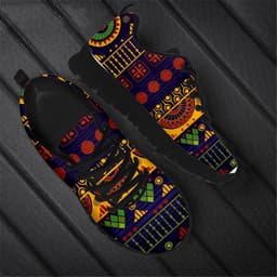 image-Printed Sports And Leisure Mesh Running Shoes For Men And Women