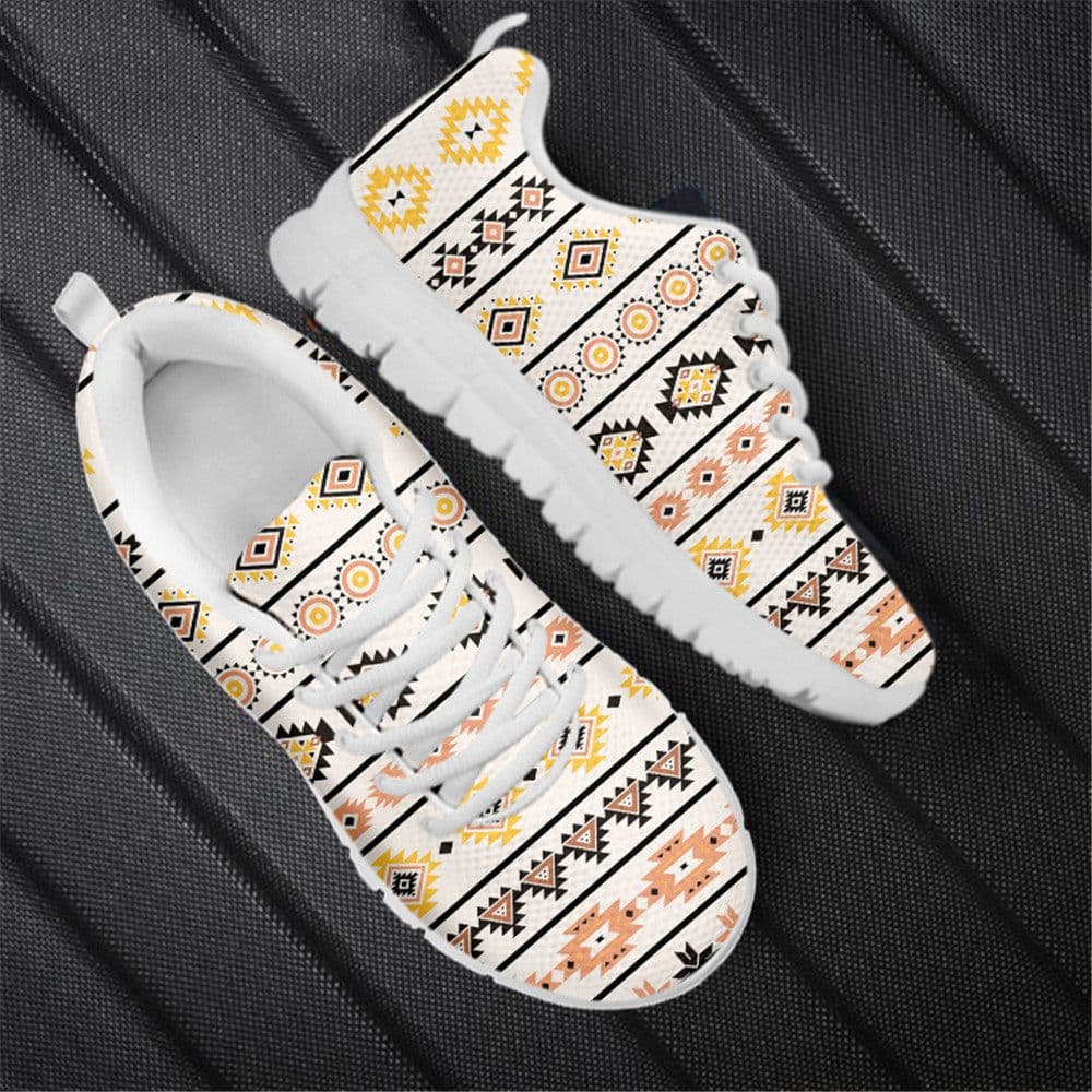 image-Printed Sports And Leisure Mesh Running Shoes For Men And Women