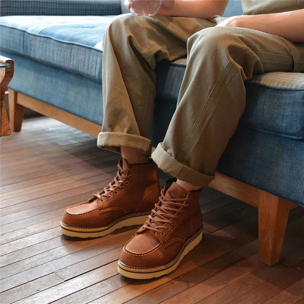 image-Stitching Line Heightening Martin Boots Cotton Snow