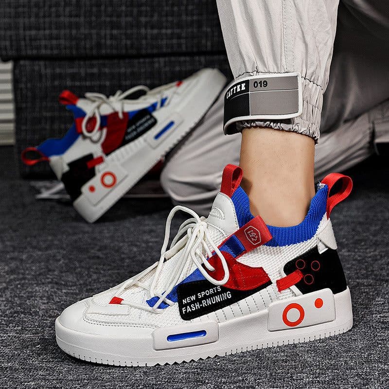 image-Flying Woven Men's Zhongbang Casual Sneakers
