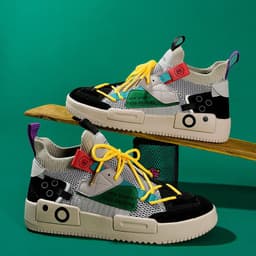 image-Flying Woven Men's Zhongbang Casual Sneakers