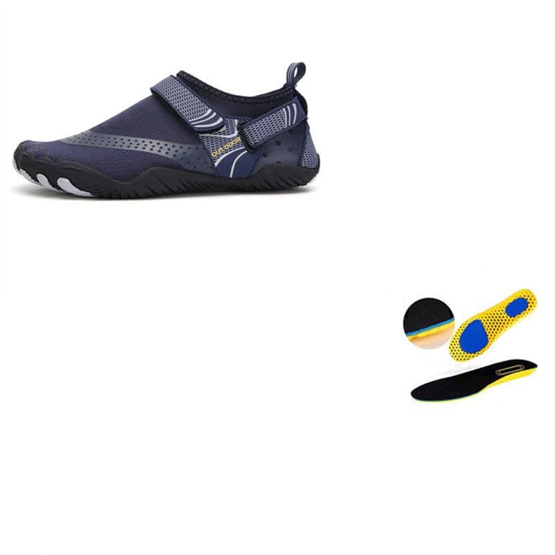 image-Leisure River Upstream Swimming Five-finger Wading Shoes With Insole