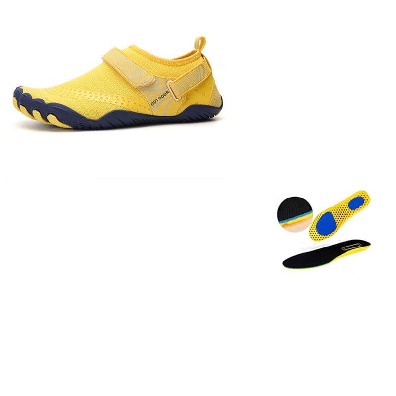 image-Leisure River Upstream Swimming Five-finger Wading Shoes With Insole