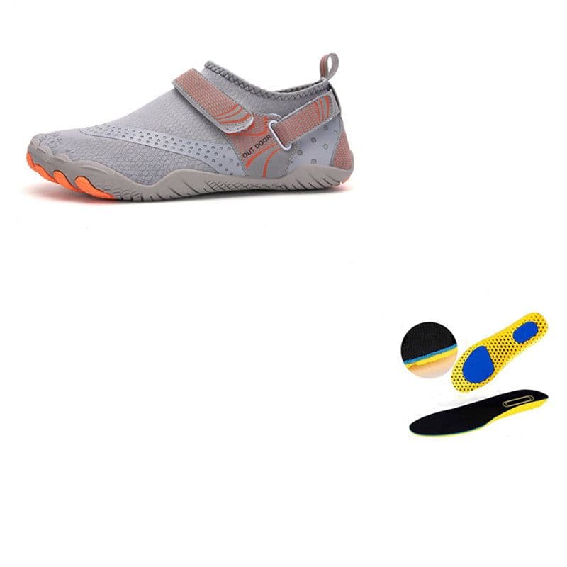 image-Leisure River Upstream Swimming Five-finger Wading Shoes With Insole