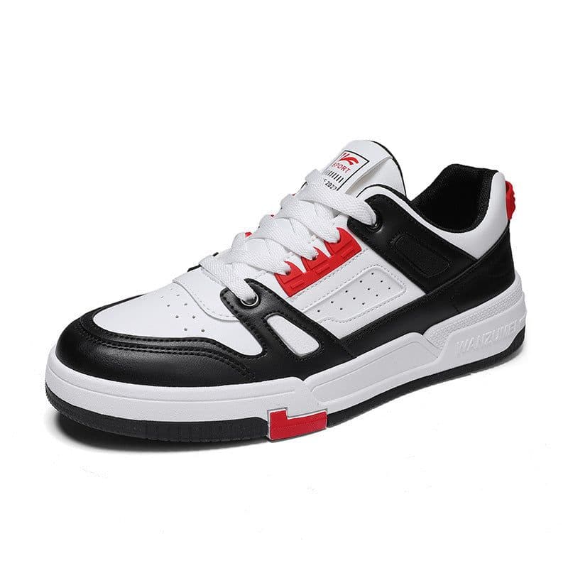image-Youth Summer Leather Fashion Colorblocking Casual Shoes