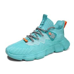 image-Summer New Men's Shoes Fashion Flying Woven Shoes Mesh Shoes