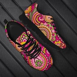image-Printed Sports And Leisure Mesh Running Shoes For Men And Women