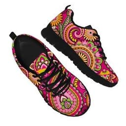 image-Printed Sports And Leisure Mesh Running Shoes For Men And Women