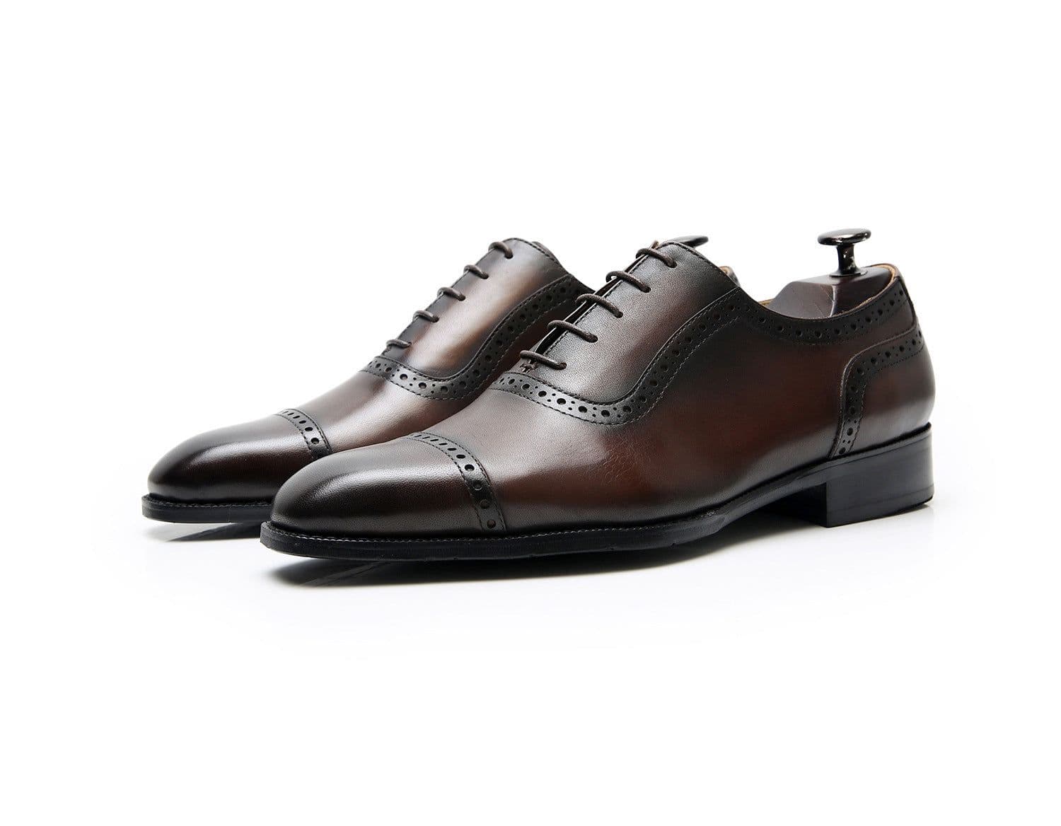 image-Men's Fashion New British Leather Shoes