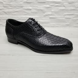 image-Men's Business Lace-up Formal Oxford Shoes