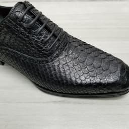 image-Men's Business Lace-up Formal Oxford Shoes
