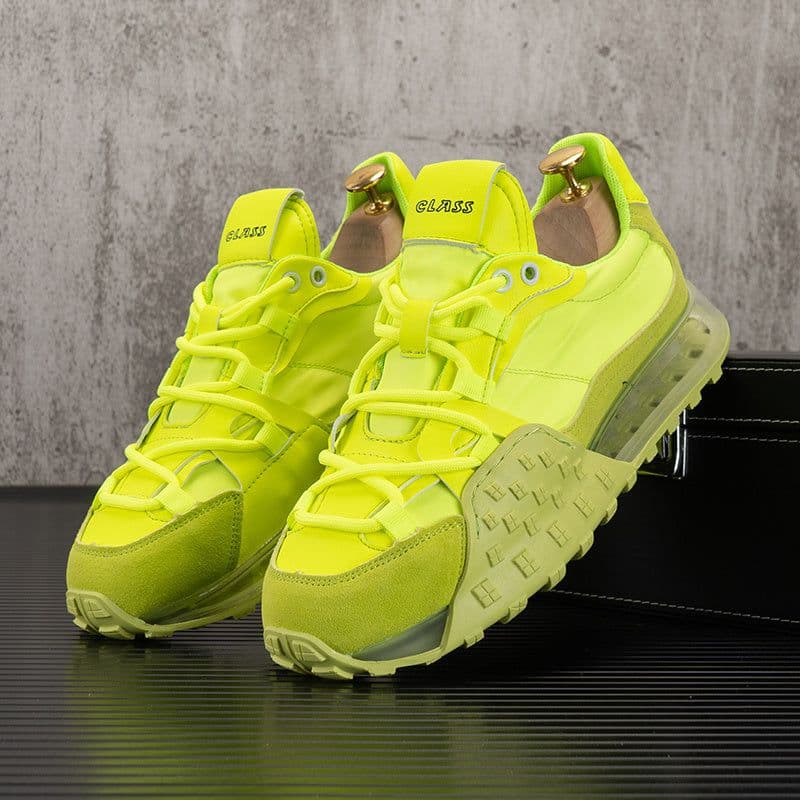 image-Men's Breathable Thin Canvas Casual Air Cushion Sneakers