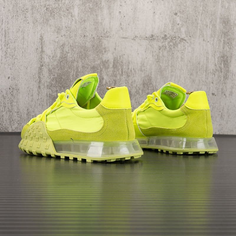 image-Men's Breathable Thin Canvas Casual Air Cushion Sneakers