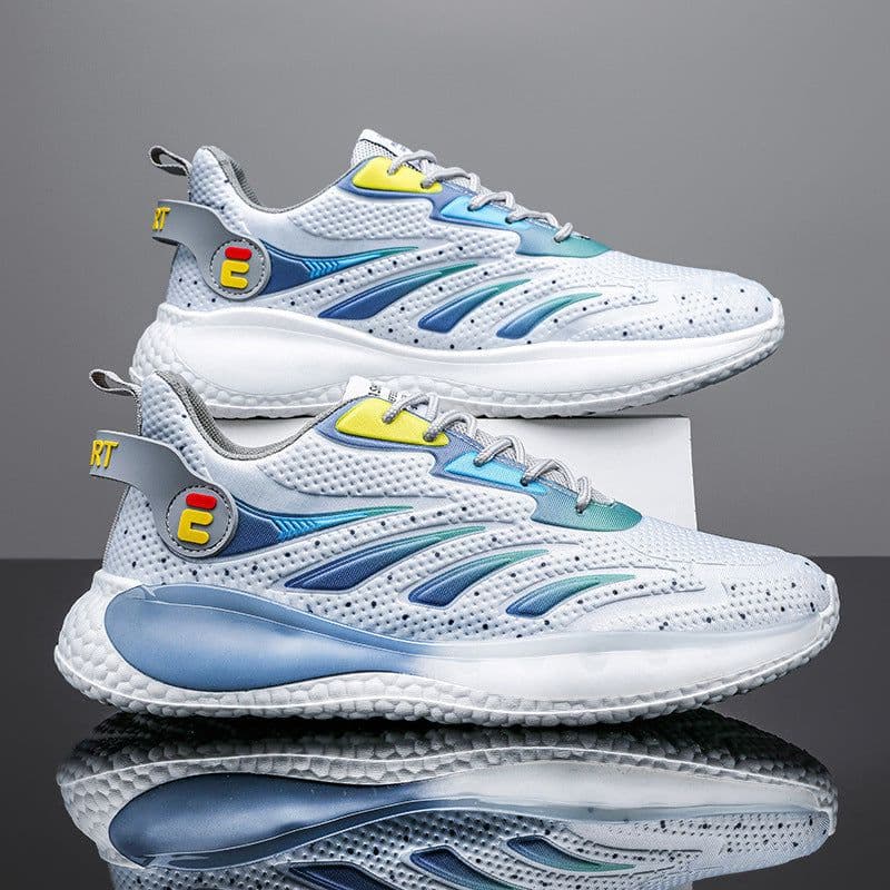 image-Men's New Mesh Sneakers Breathable Soft Sole Casual