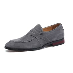 image-Men's Trendy Fashion Slip-on Matte Leather Tods