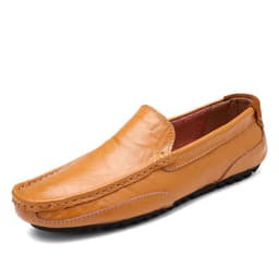 image-Men Loafers Slip On Formal Comfortable Soft Shoes