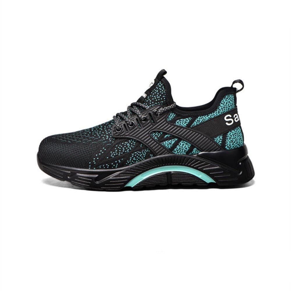 image-Summer Breathable Steel Toe Anti-smash And Anti-stab Light Safety Shoes