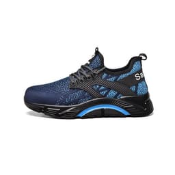 image-Summer Breathable Steel Toe Anti-smash And Anti-stab Light Safety Shoes