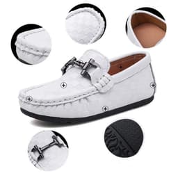 image-Large Size Summer Beanie Shoes Men's Leather New Casual Shoes Lazy Shoes