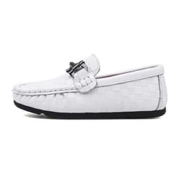 image-Large Size Summer Beanie Shoes Men's Leather New Casual Shoes Lazy Shoes