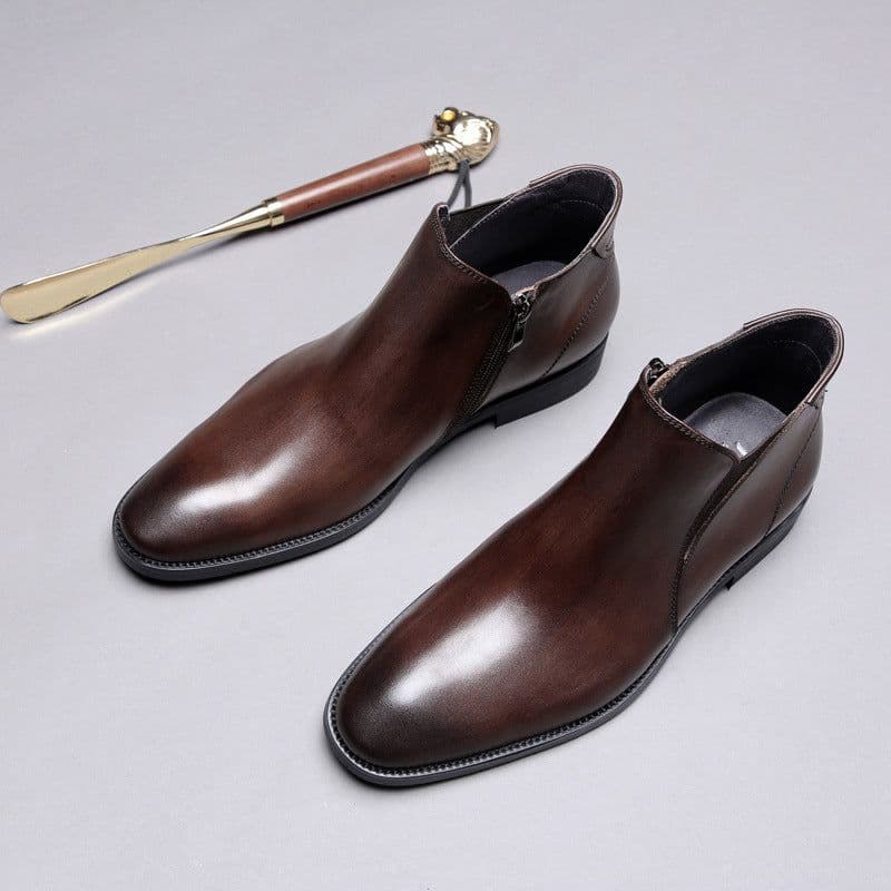 image-Fashion Personality Men's Shoes European Style Atmosphere