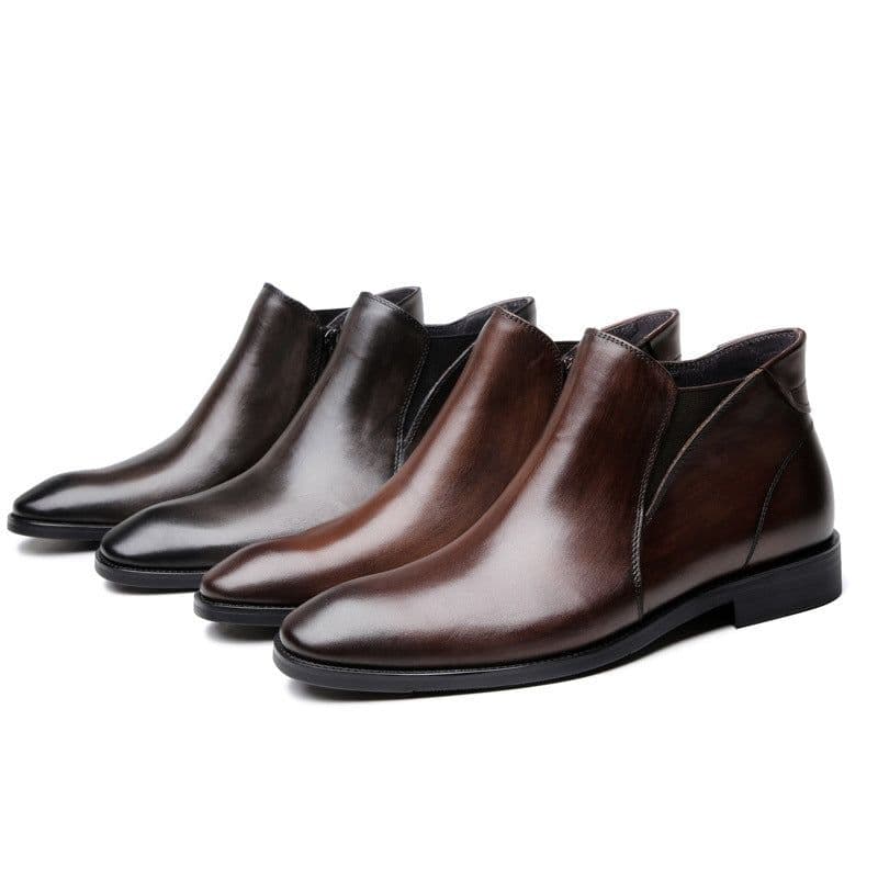 image-Fashion Personality Men's Shoes European Style Atmosphere