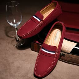 image-Men's Genuine Leather Casual Simple Slip-on Shoes