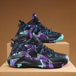 image-Men's Combat Sports Shoes Mesh Breathable Shock Absorption