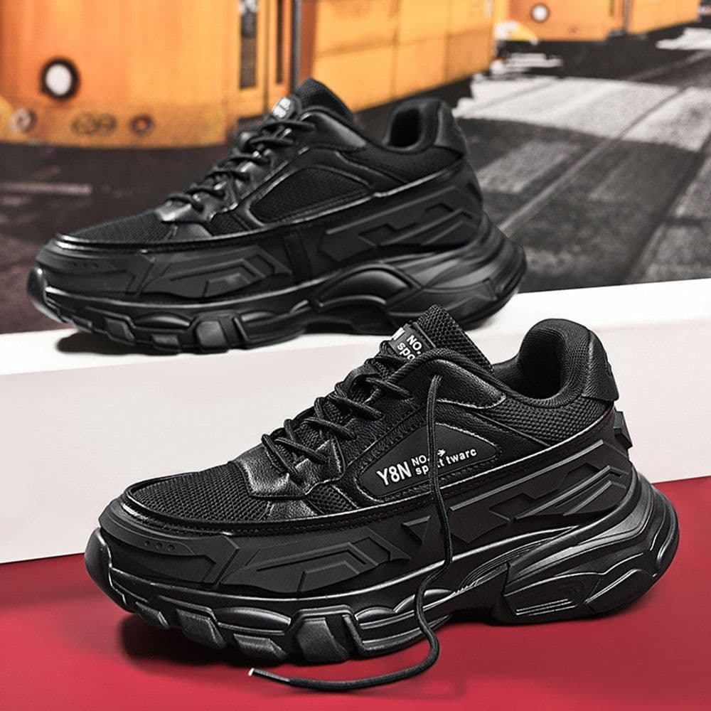 image-Men's Low-top Platform Trendy Old Shoes